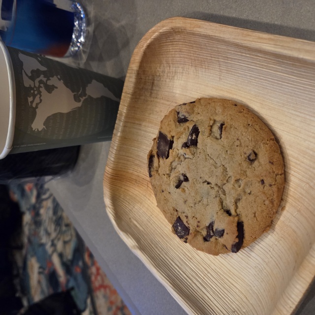 いちいちクッキーがでかい